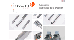 Desktop Screenshot of lussault.fr